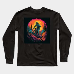 Mountain Biker Long Sleeve T-Shirt